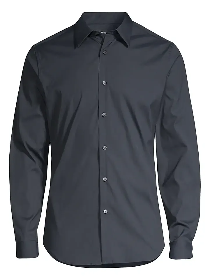 Theory Men's Sylvain Good Cotton Shirt