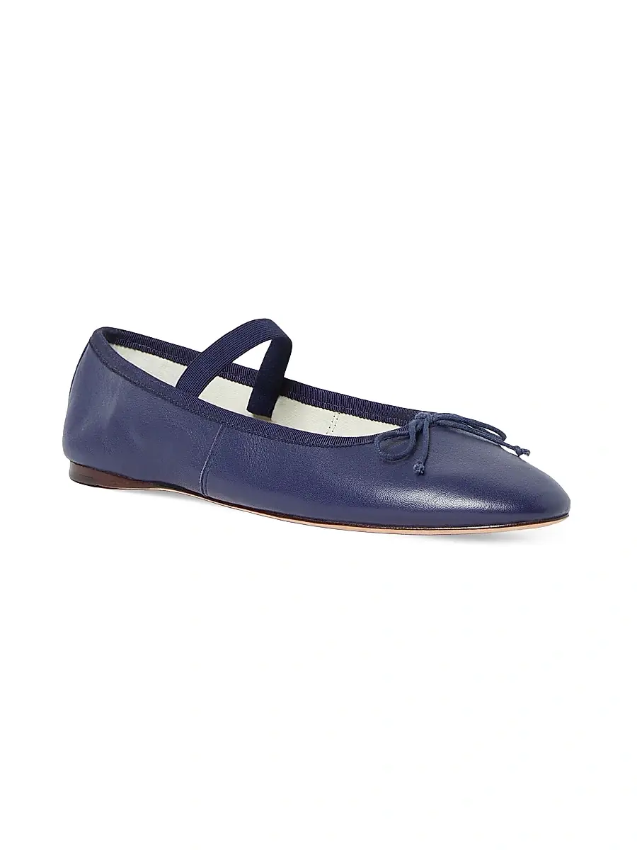 Loeffler Randall Women's Leonie Leather Ballet Flats | Thumbnail 2 Loeffler Randall Women's Leonie Leather Ballet Flats | Thumbnail 2