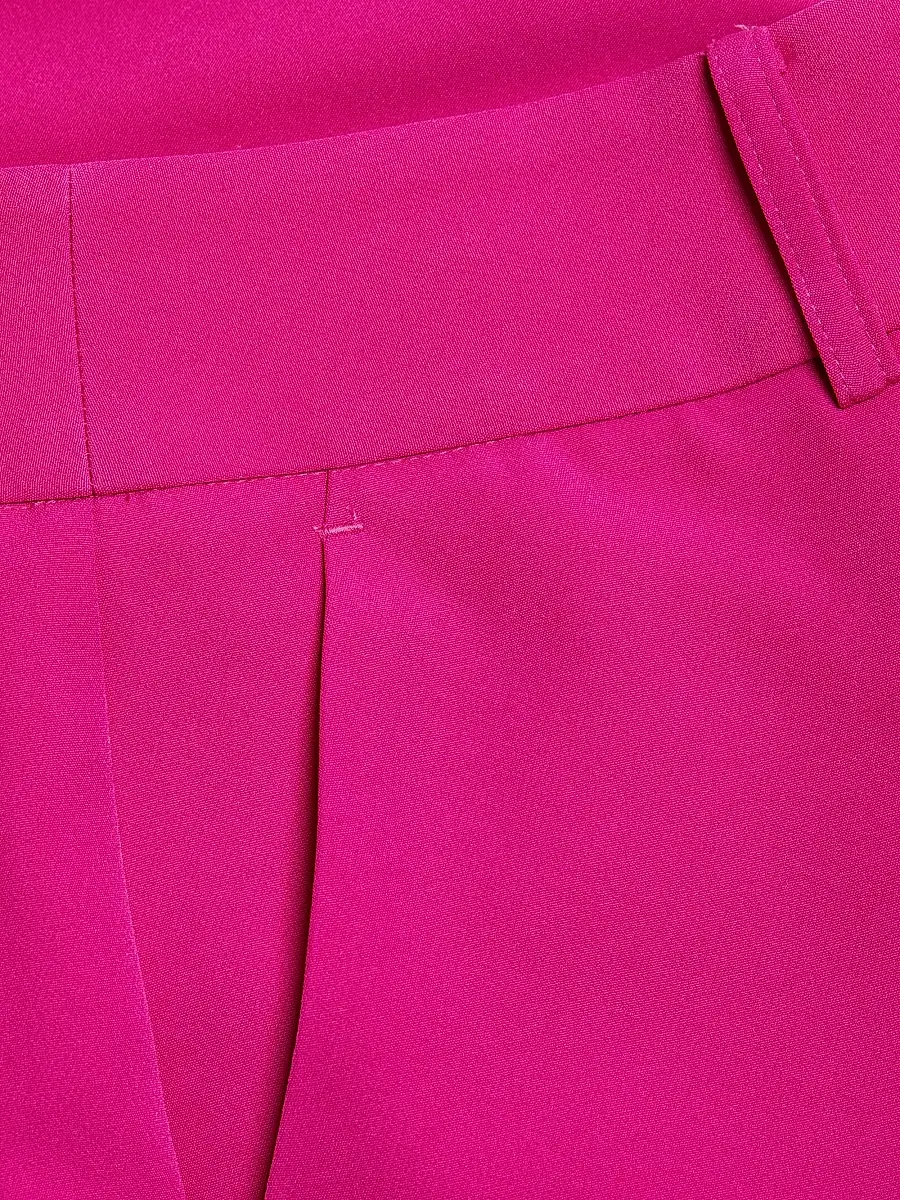 Milly Women's Nicola Cady Crop Straight-Leg Pants - Pink | Thumbnail 7 Milly Women's Nicola Cady Crop Straight-Leg Pants - Pink | Thumbnail 7