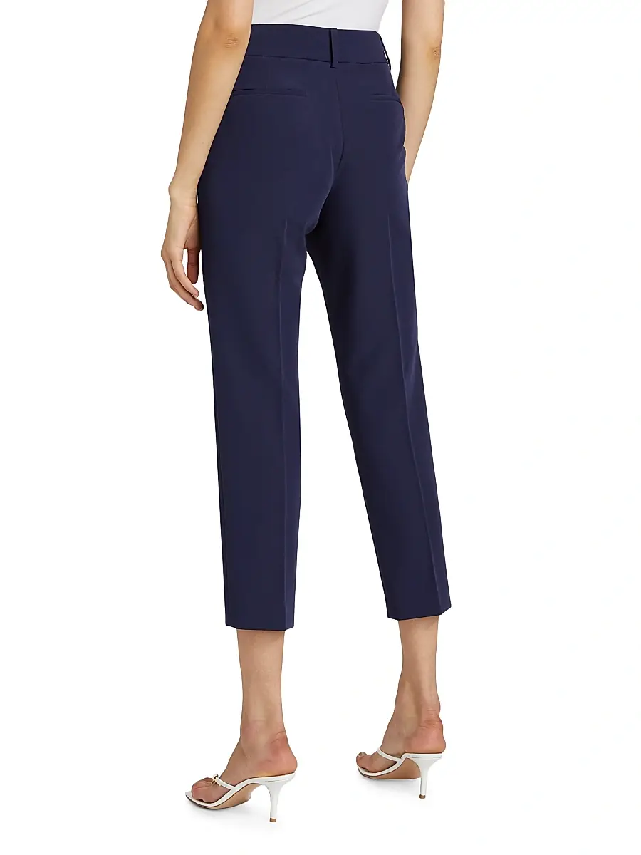 Milly Women's Nicola Cady Slim-Fit Pants | Thumbnail 5 Milly Women's Nicola Cady Slim-Fit Pants | Thumbnail 5