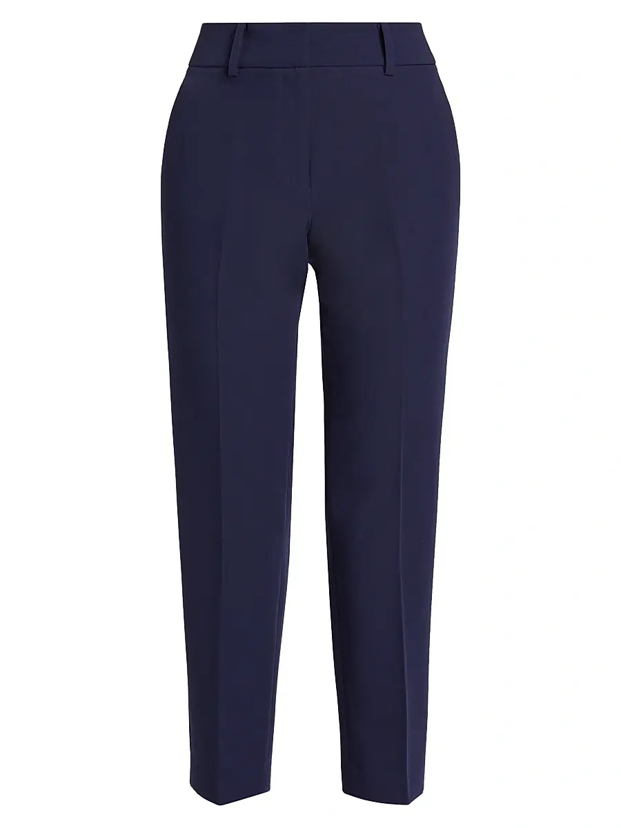 Milly Women's Nicola Cady Slim-Fit Pants