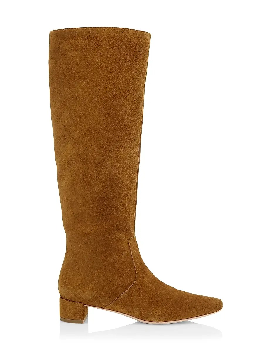 Loeffler Randall Women's Indy 36MM Suede Knee-High Boots