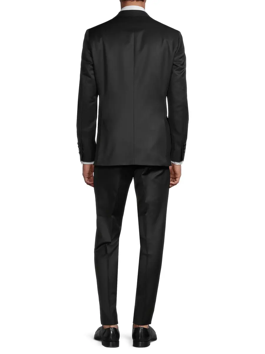 Ted Baker Men's Jenner Notched Lapel Tuxedo - Black | Thumbnail 4 Ted Baker Men's Jenner Notched Lapel Tuxedo - Black | Thumbnail 4