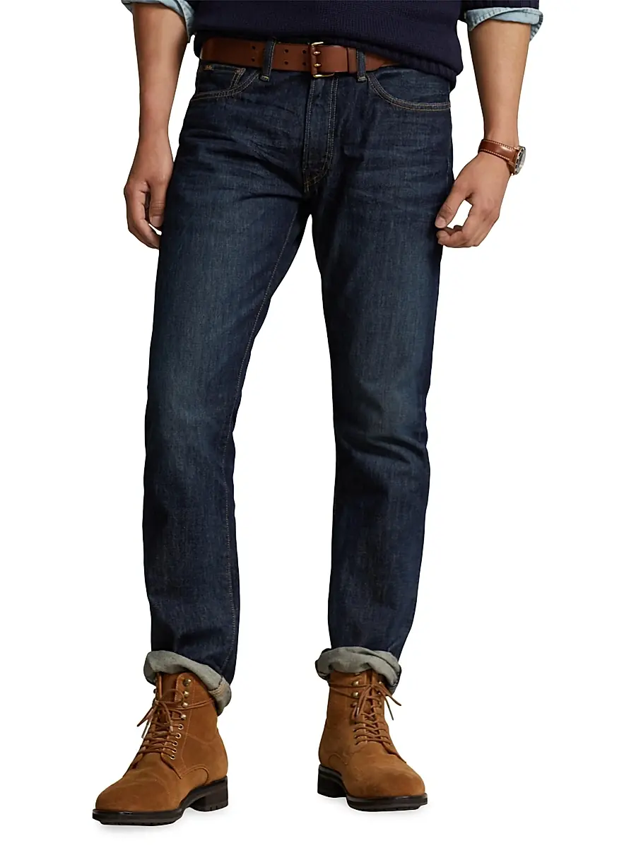 Polo Ralph Lauren Men's The Varick Slim Straight Jeans | Thumbnail 3 Polo Ralph Lauren Men's The Varick Slim Straight Jeans | Thumbnail 3