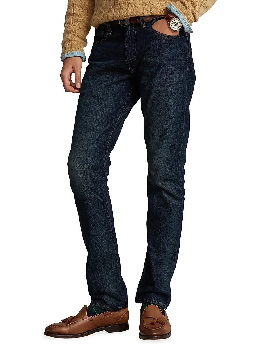 Polo Ralph Lauren Men's The Varick Slim Straight Jeans | Thumbnail 4 Polo Ralph Lauren Men's The Varick Slim Straight Jeans | Thumbnail 4
