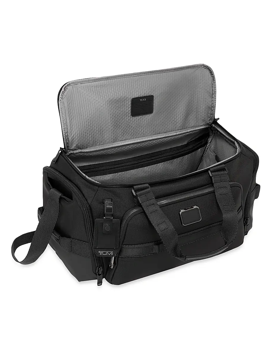 TUMI Men's Alpha Bravo Mason Duffel Bag - Black | Thumbnail 2 TUMI Men's Alpha Bravo Mason Duffel Bag - Black | Thumbnail 2