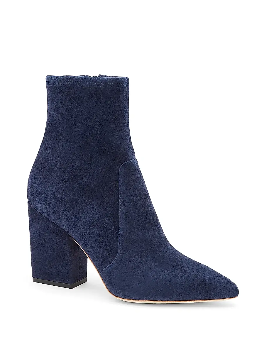 Loeffler Randall Women's Isla Suede Ankle Boots | Thumbnail 2 Loeffler Randall Women's Isla Suede Ankle Boots | Thumbnail 2