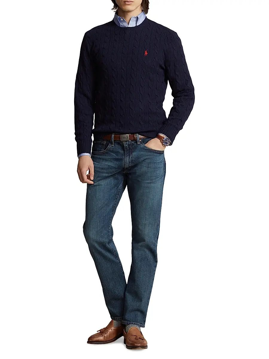 Polo Ralph Lauren Men's Varick Slim Straight Jeans | Thumbnail 2 Polo Ralph Lauren Men's Varick Slim Straight Jeans | Thumbnail 2