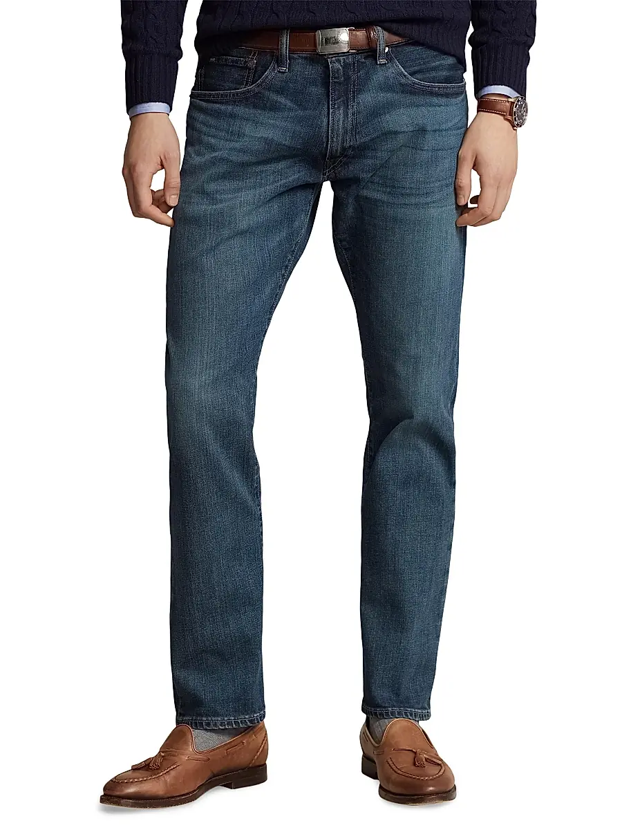 Polo Ralph Lauren Men's Varick Slim Straight Jeans | Thumbnail 3 Polo Ralph Lauren Men's Varick Slim Straight Jeans | Thumbnail 3