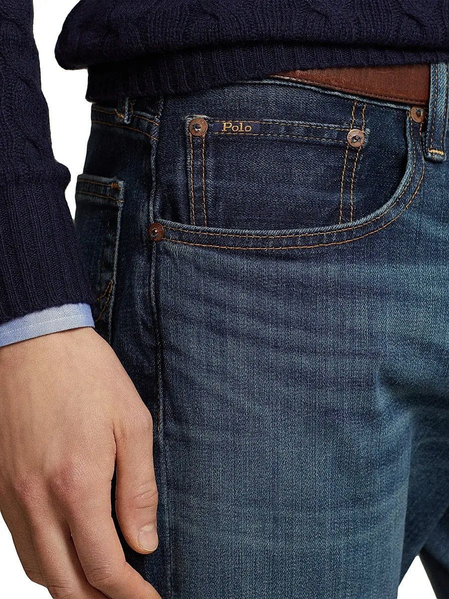Polo Ralph Lauren Men's Varick Slim Straight Jeans | Thumbnail 6 Polo Ralph Lauren Men's Varick Slim Straight Jeans | Thumbnail 6