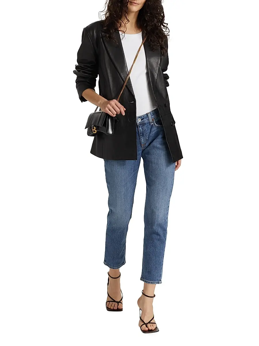 rag & bone Women's Dre Low-Rise Slim Boyfriend Jeans | Thumbnail 2