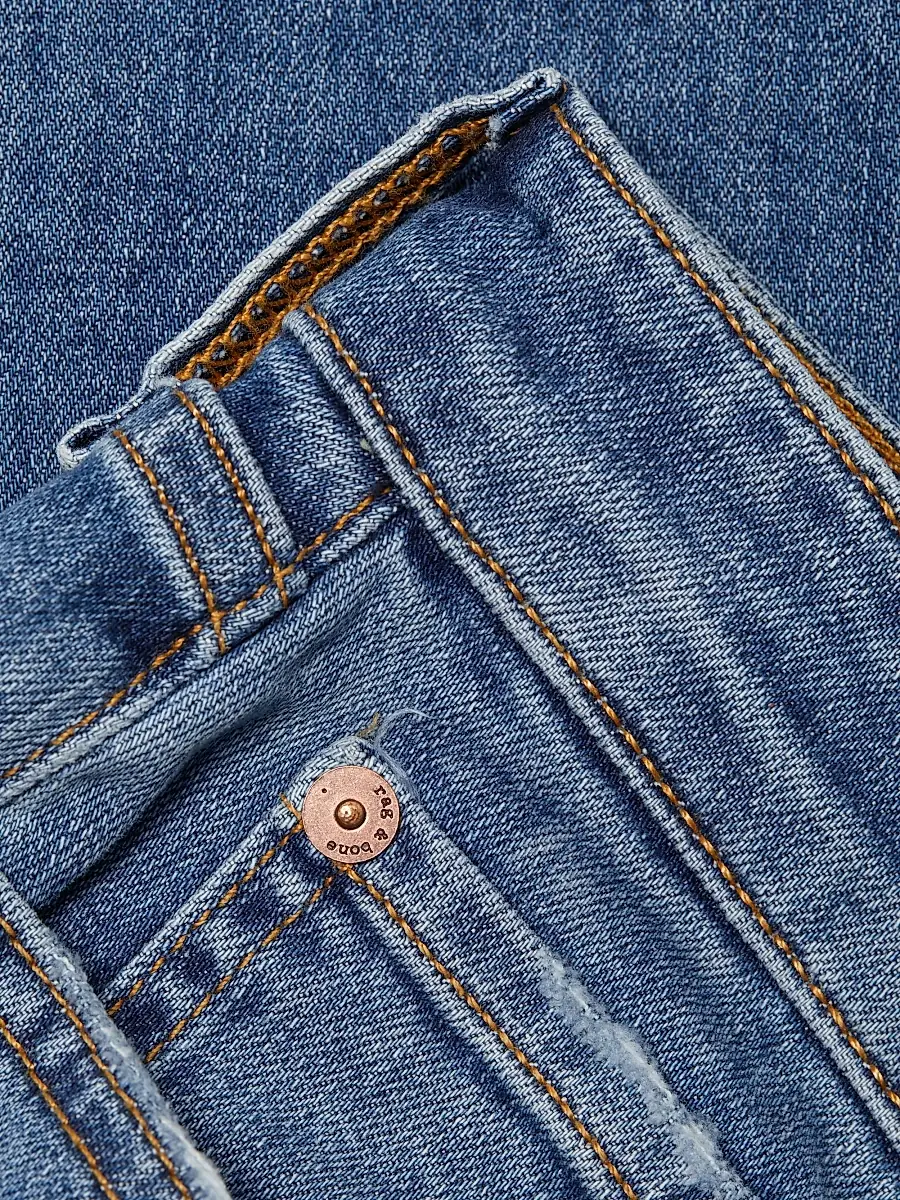 rag & bone Women's Dre Low-Rise Slim Boyfriend Jeans | Thumbnail 7