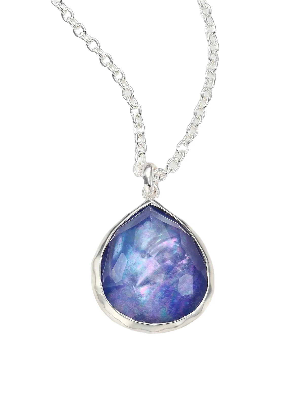 Women's Rock Candy Small Sterling Silver & Triplet Pendant Necklace