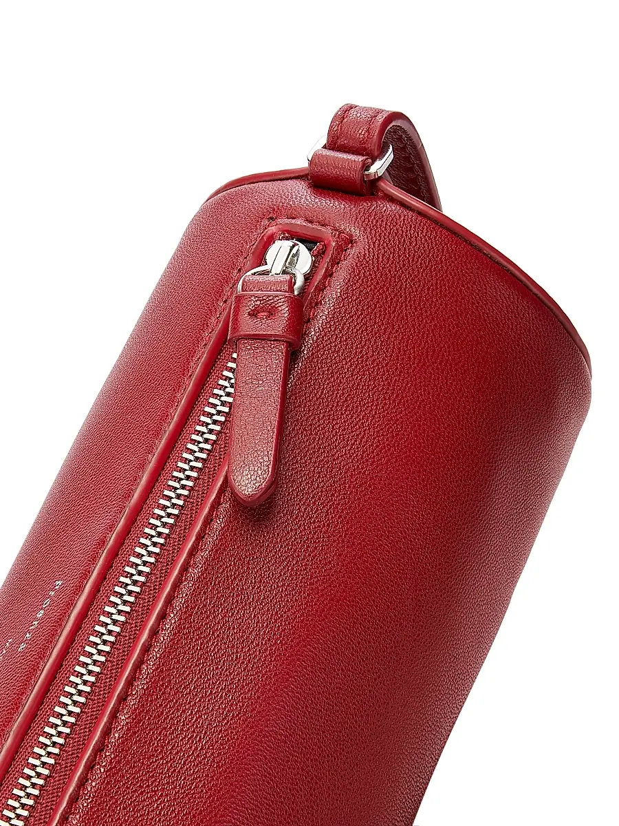 Proenza Schouler Women's Silo Leather Shoulder Bag - Rosewood | Thumbnail 6 Proenza Schouler Women's Silo Leather Shoulder Bag - Rosewood | Thumbnail 6