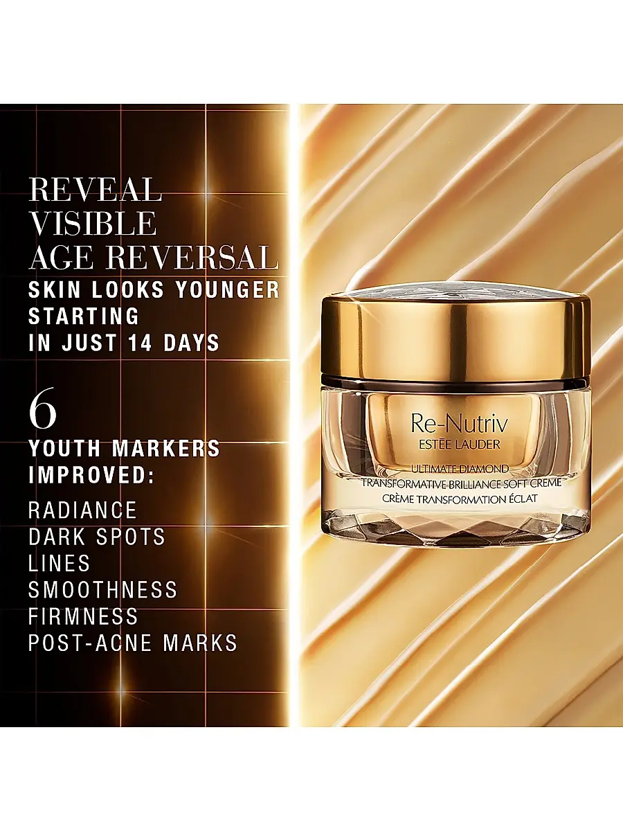 Estée Lauder Women's Re-Nutriv Ultimate Diamond Transformative Brilliance Soft Creme Moisturizer | Thumbnail 5 Estée Lauder Women's Re-Nutriv Ultimate Diamond Transformative Brilliance Soft Creme Moisturizer | Thumbnail 5