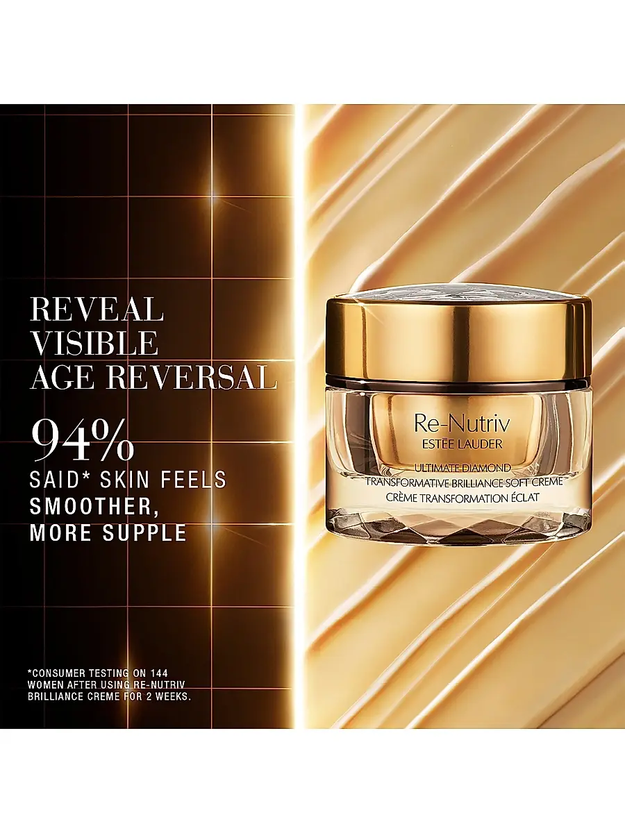 Estée Lauder Women's Re-Nutriv Ultimate Diamond Transformative Brilliance Soft Creme Moisturizer | Thumbnail 7 Estée Lauder Women's Re-Nutriv Ultimate Diamond Transformative Brilliance Soft Creme Moisturizer | Thumbnail 7