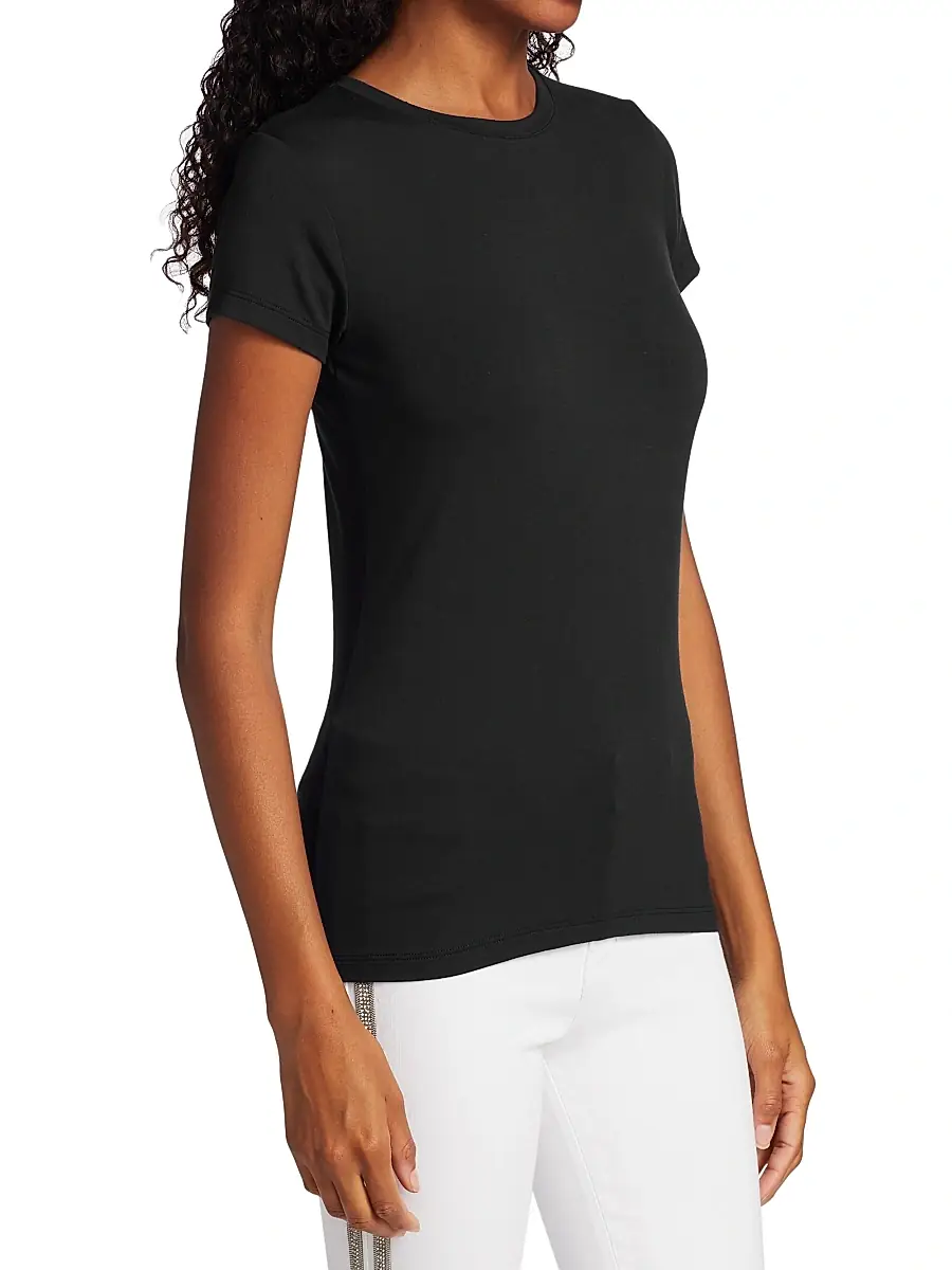 L'Agence Women's Ressi Crewneck Tee | Thumbnail 4 L'Agence Women's Ressi Crewneck Tee | Thumbnail 4