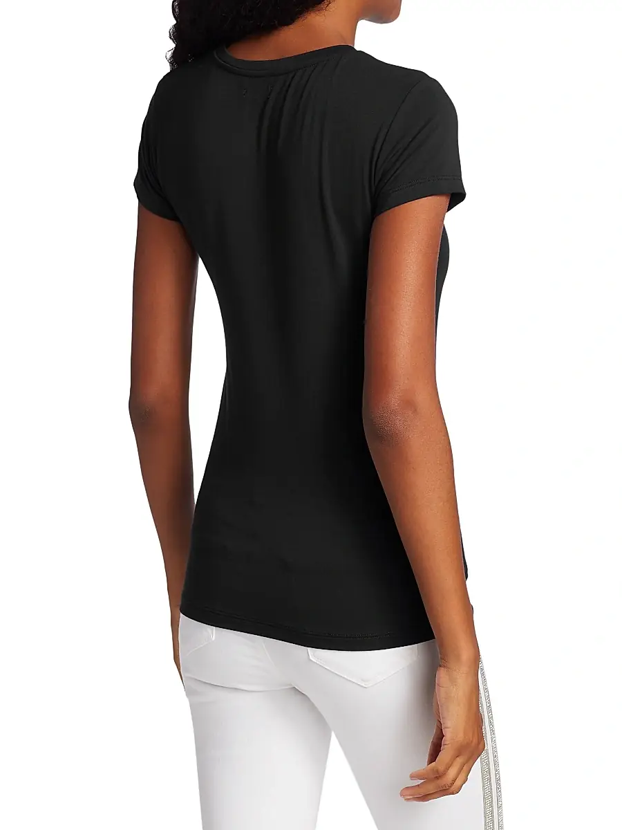 L'Agence Women's Ressi Crewneck Tee | Thumbnail 5 L'Agence Women's Ressi Crewneck Tee | Thumbnail 5