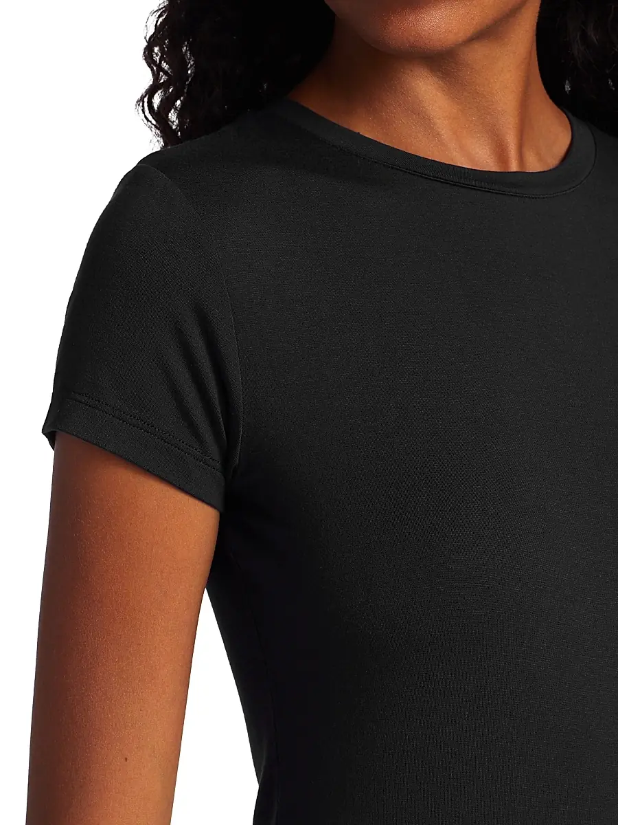 L'Agence Women's Ressi Crewneck Tee | Thumbnail 6 L'Agence Women's Ressi Crewneck Tee | Thumbnail 6