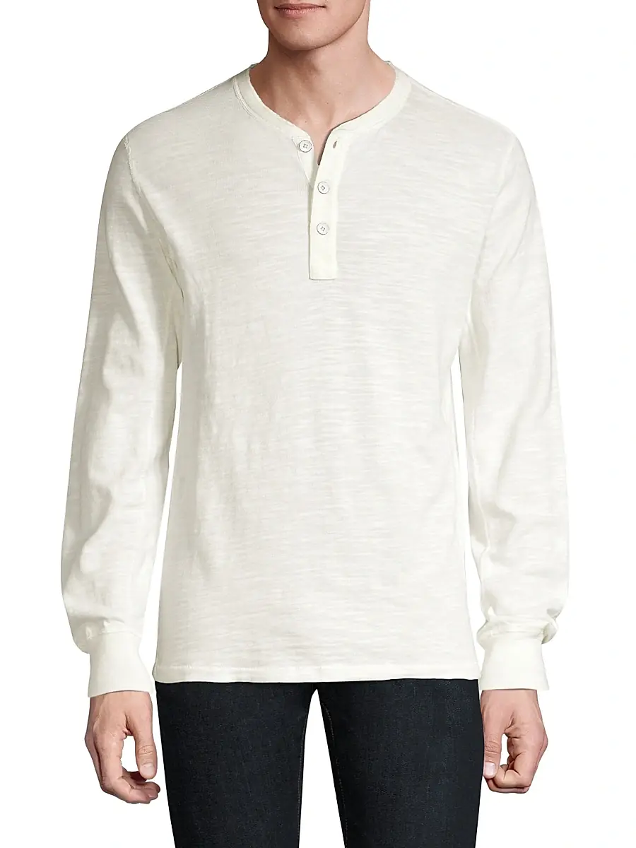 rag & bone Men's Basic Henley | Thumbnail 3 rag & bone Men's Basic Henley | Thumbnail 3