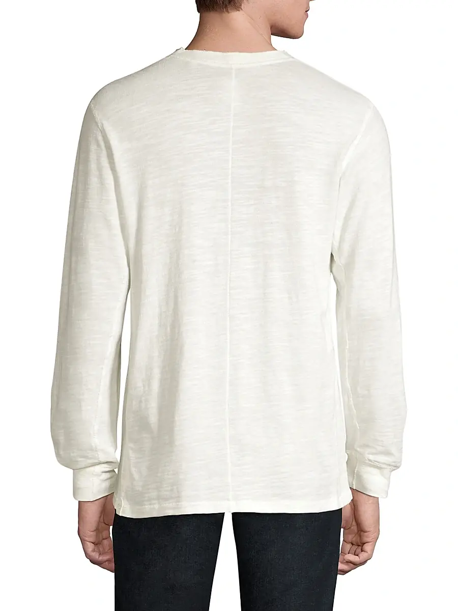 rag & bone Men's Basic Henley | Thumbnail 5 rag & bone Men's Basic Henley | Thumbnail 5