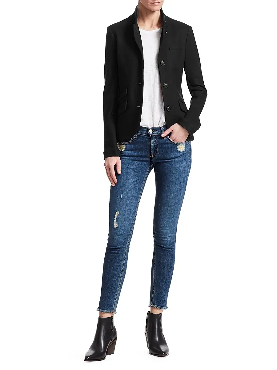 rag & bone Women's Slade Wool Jacket | Thumbnail 2