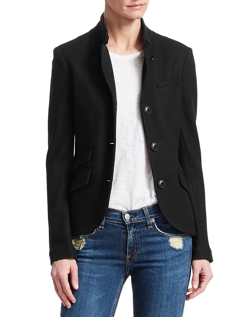 rag & bone Women's Slade Wool Jacket | Thumbnail 3