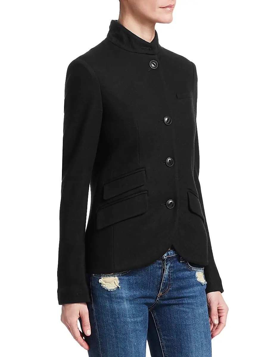 rag & bone Women's Slade Wool Jacket | Thumbnail 4