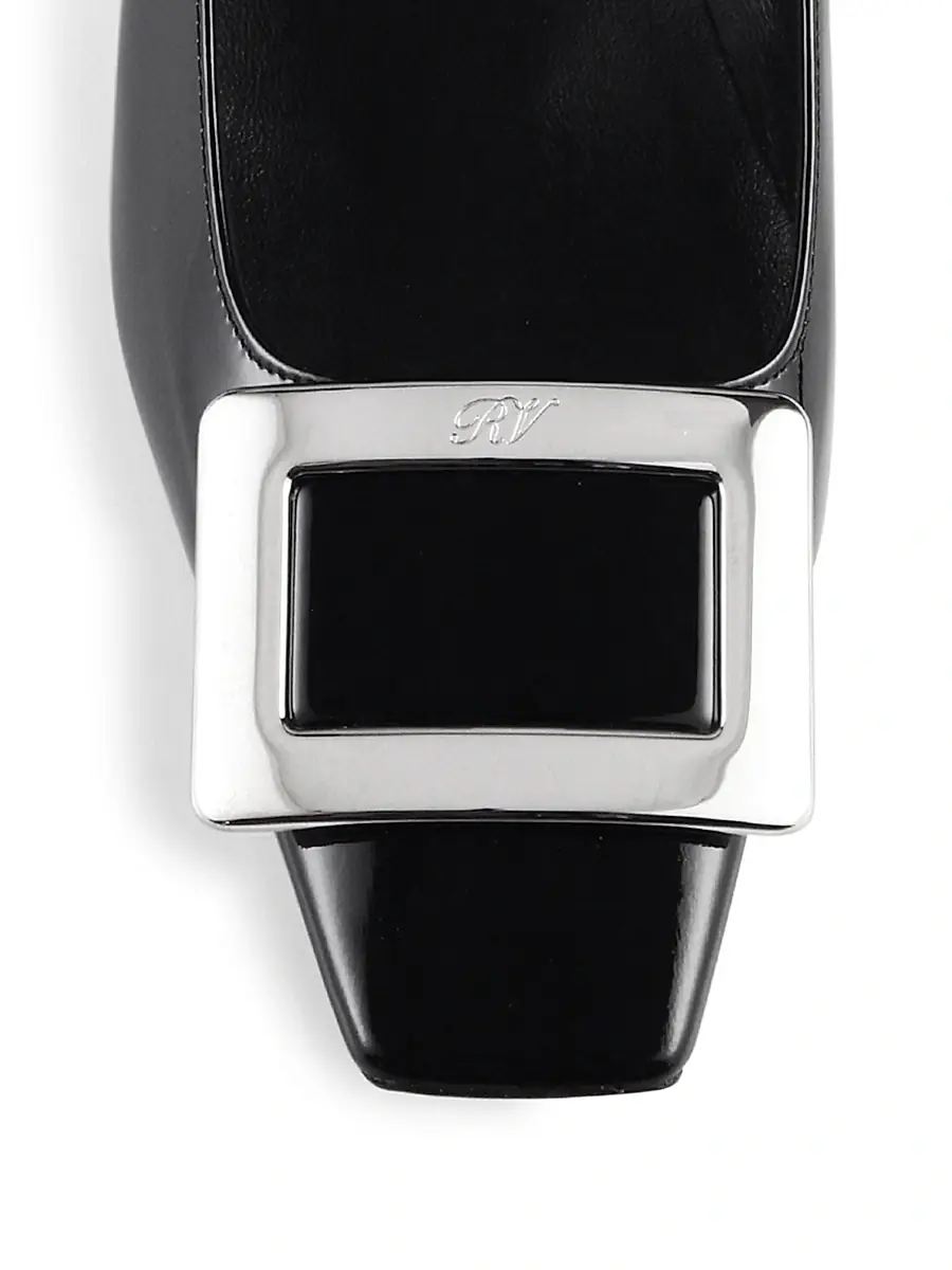 Roger Vivier Women's 45MM Patent Leather Pumps | Thumbnail 4 Roger Vivier Women's 45MM Patent Leather Pumps | Thumbnail 4