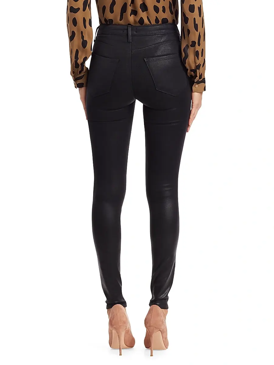 L'Agence Women's Marguerite High-Rise Skinny Coated Jeans | Thumbnail 5 L'Agence Women's Marguerite High-Rise Skinny Coated Jeans | Thumbnail 5