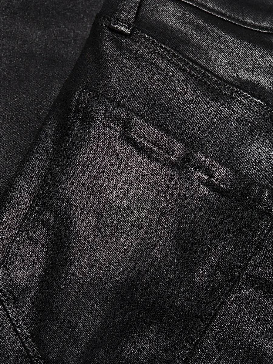 L'Agence Women's Marguerite High-Rise Skinny Coated Jeans | Thumbnail 6 L'Agence Women's Marguerite High-Rise Skinny Coated Jeans | Thumbnail 6