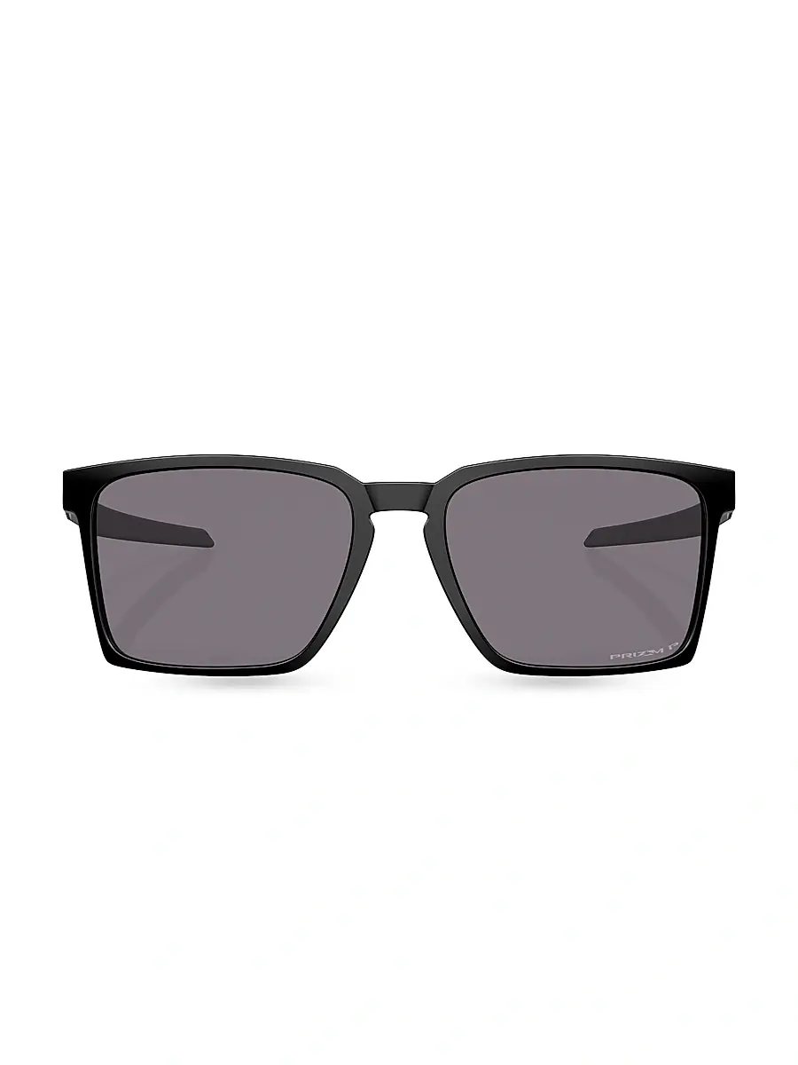 Oakley Men's 56MM Square Sunglasses - Black Grey | Thumbnail 2 Oakley Men's 56MM Square Sunglasses - Black Grey | Thumbnail 2