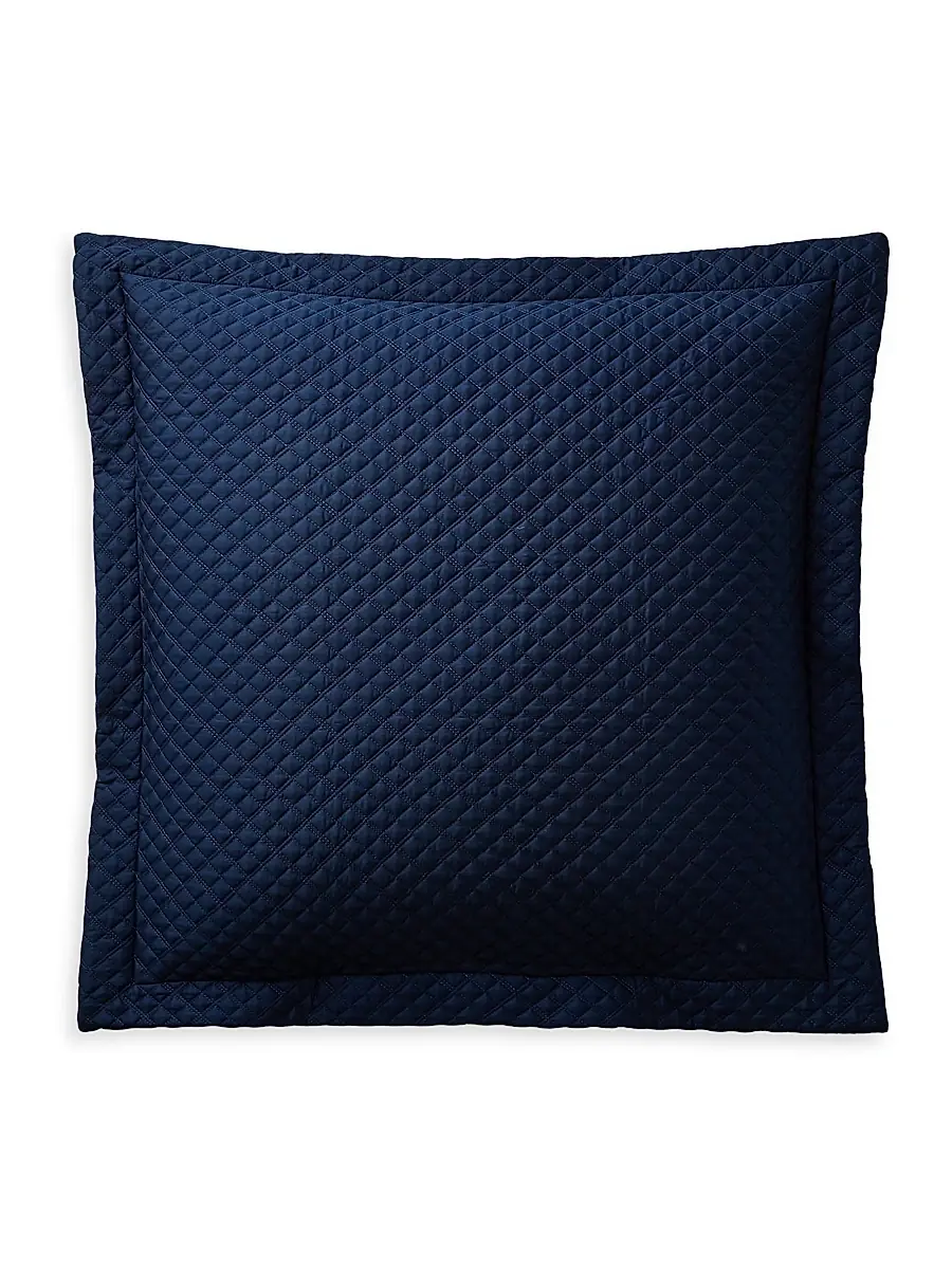 Ralph Lauren Organic Cotton Sateen Handkerchief 500-Thread Count Euro Sham