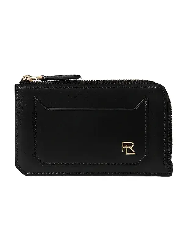 Women's RL Box Calfskin Zip Card Case Women's RL Box Calfskin Zip Card Case