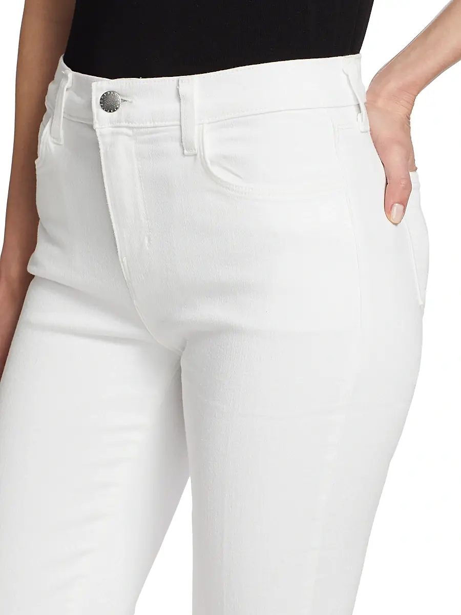 L'Agence Women's Sada High-Rise Crop Slim Straight Jeans | Thumbnail 6 L'Agence Women's Sada High-Rise Crop Slim Straight Jeans | Thumbnail 6