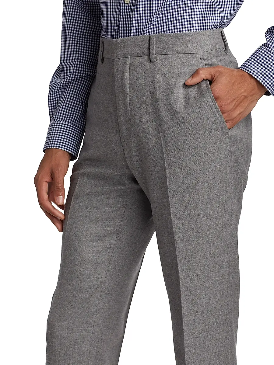 Polo Ralph Lauren Men's Wool Twill Slim-Fit Trousers | Thumbnail 6 Polo Ralph Lauren Men's Wool Twill Slim-Fit Trousers | Thumbnail 6