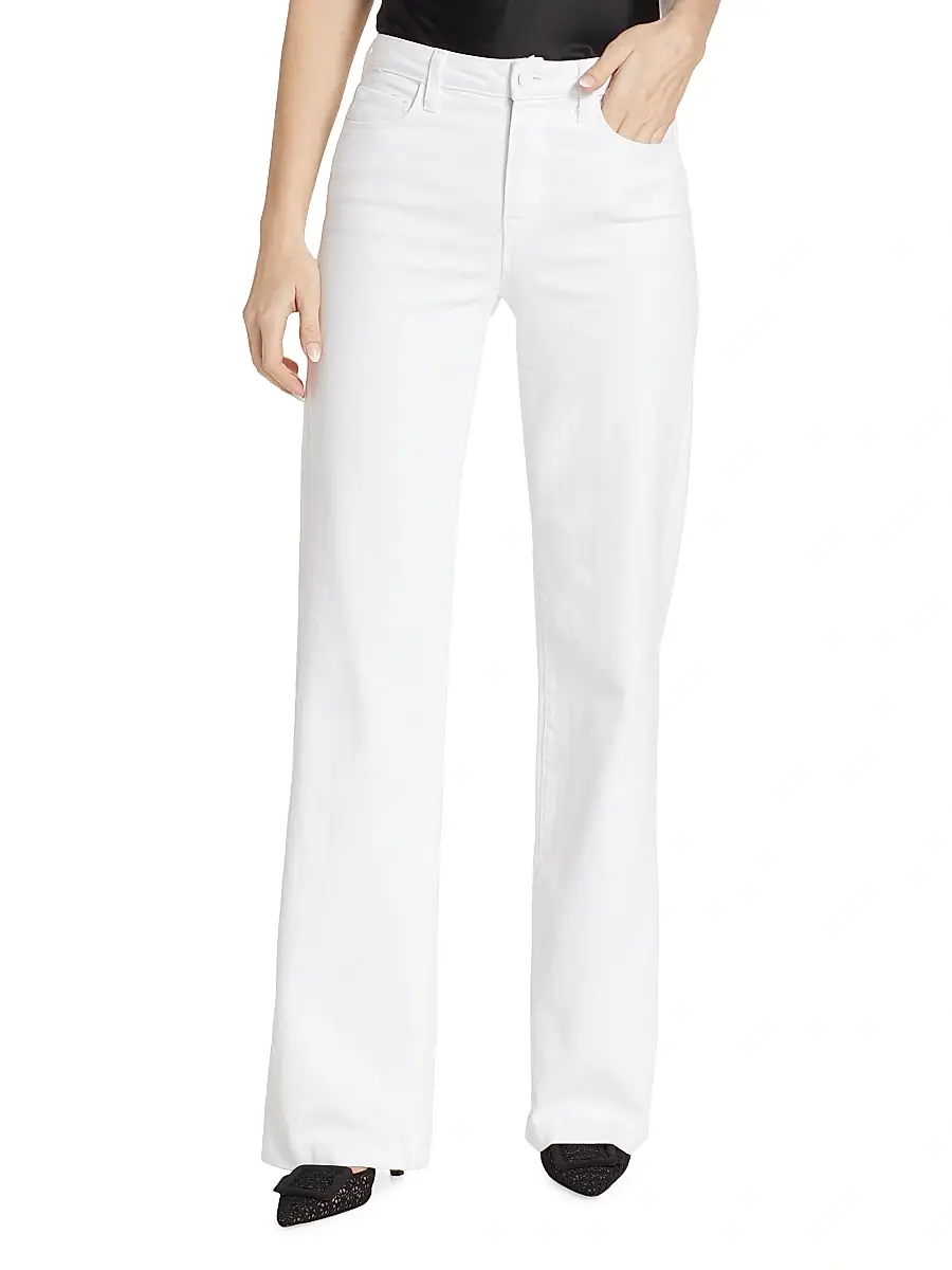L'Agence Women's Clayton High-Rise Wide-Leg. Jeans | Thumbnail 3 L'Agence Women's Clayton High-Rise Wide-Leg. Jeans | Thumbnail 3