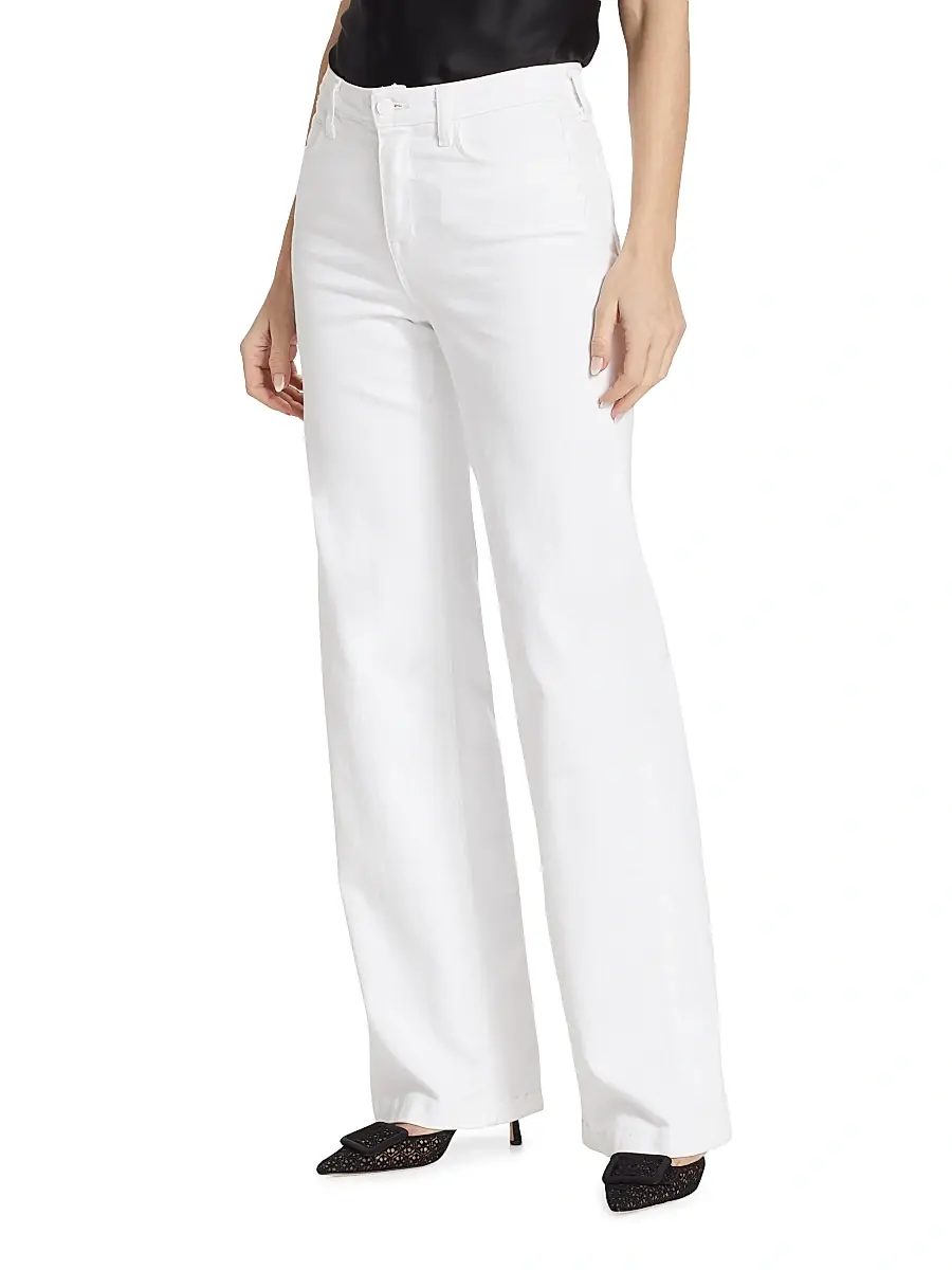 L'Agence Women's Clayton High-Rise Wide-Leg. Jeans | Thumbnail 4 L'Agence Women's Clayton High-Rise Wide-Leg. Jeans | Thumbnail 4