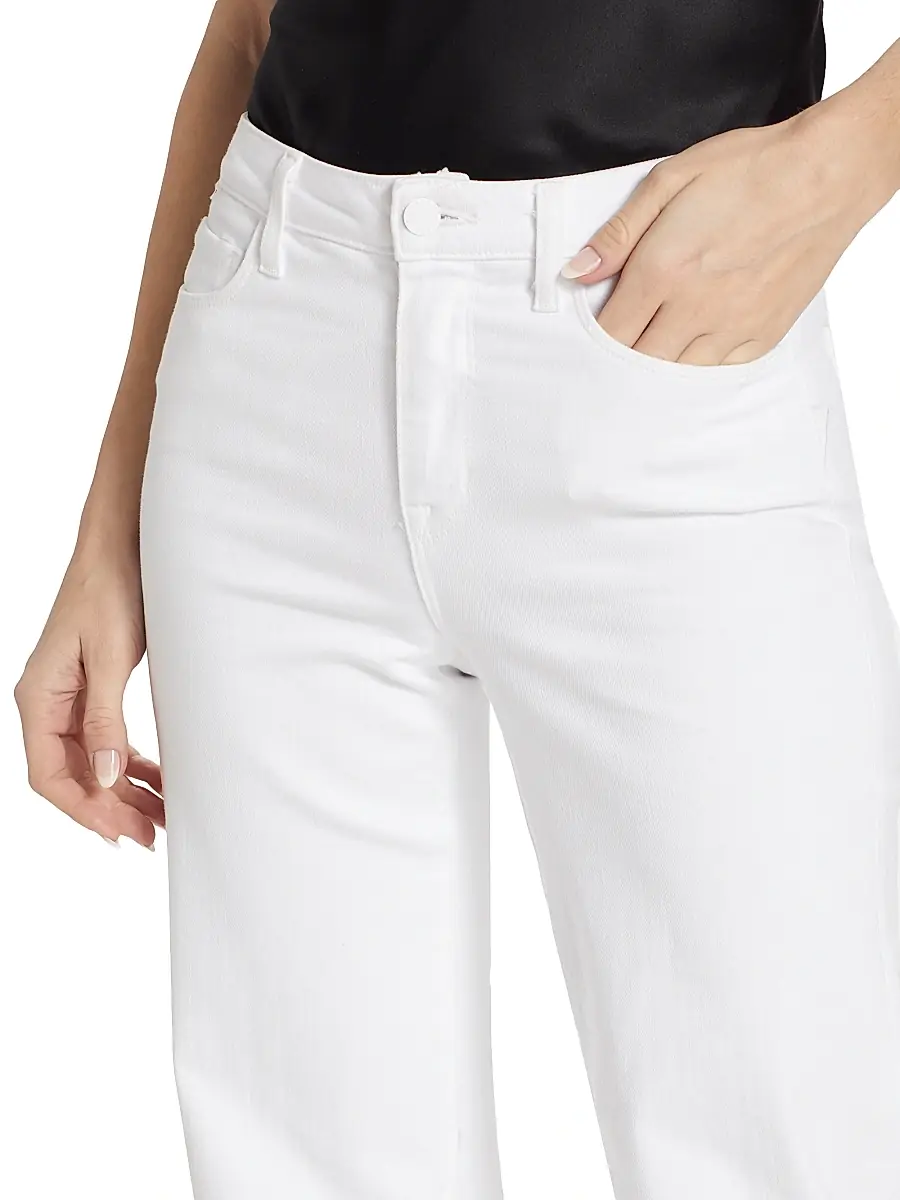 L'Agence Women's Clayton High-Rise Wide-Leg. Jeans | Thumbnail 6 L'Agence Women's Clayton High-Rise Wide-Leg. Jeans | Thumbnail 6