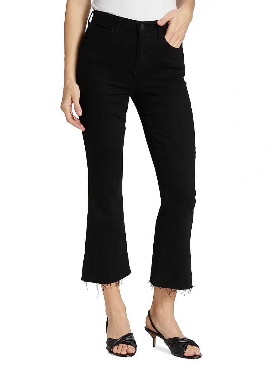 L'Agence Women's Kendra High-Rise Cropped Jeans | Thumbnail 3 L'Agence Women's Kendra High-Rise Cropped Jeans | Thumbnail 3