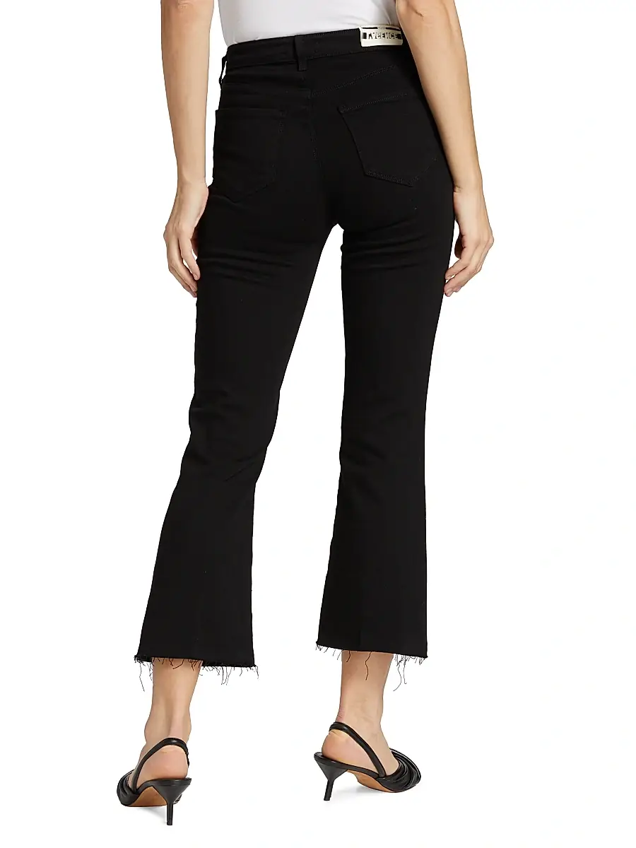 L'Agence Women's Kendra High-Rise Cropped Jeans | Thumbnail 5 L'Agence Women's Kendra High-Rise Cropped Jeans | Thumbnail 5