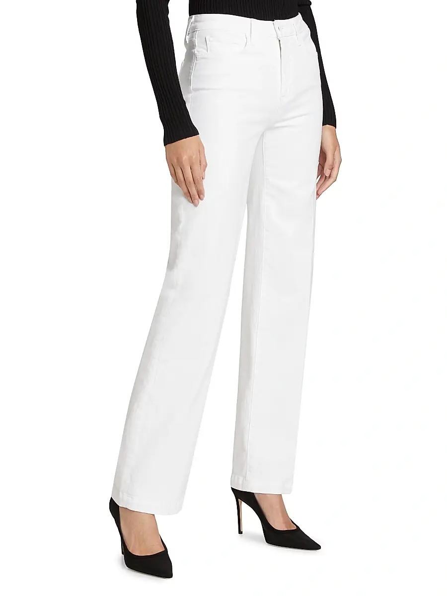L'Agence Women's Scottie High-Rise Wide-Leg Jeans | Thumbnail 4 L'Agence Women's Scottie High-Rise Wide-Leg Jeans | Thumbnail 4