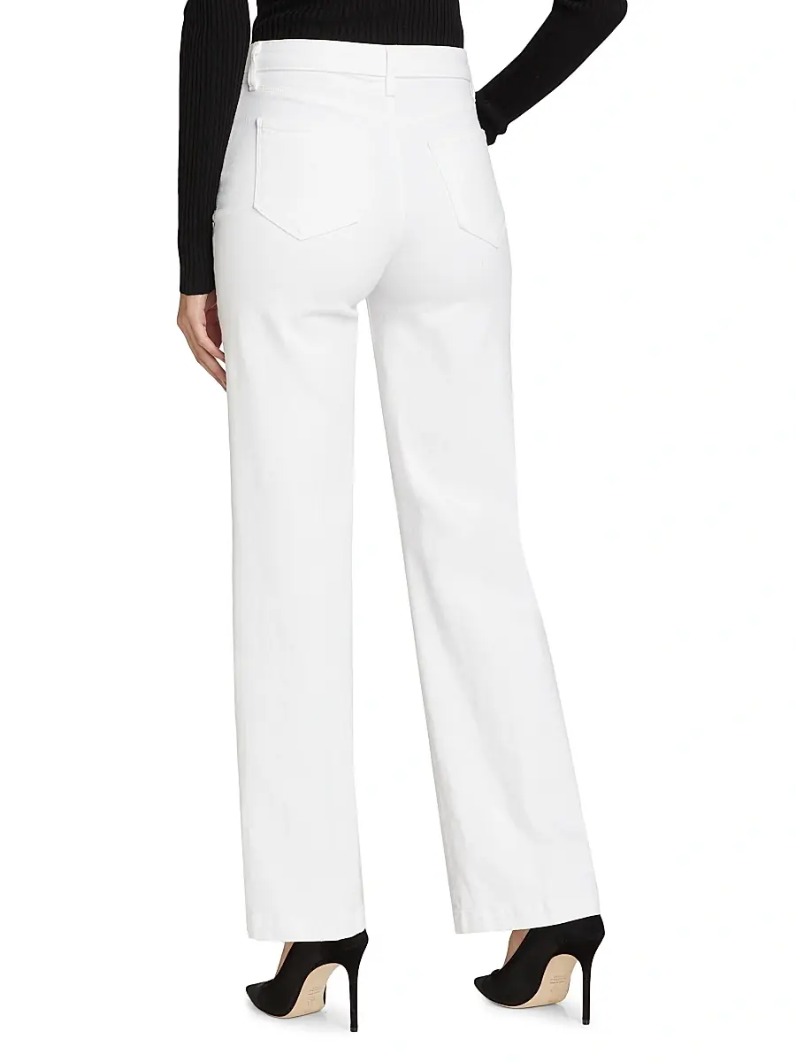 L'Agence Women's Scottie High-Rise Wide-Leg Jeans | Thumbnail 5 L'Agence Women's Scottie High-Rise Wide-Leg Jeans | Thumbnail 5