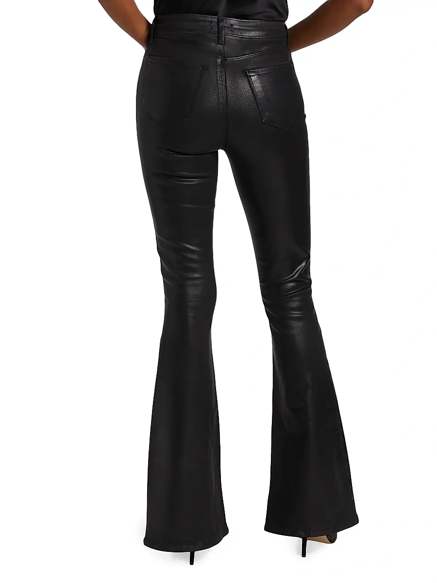 L'Agence Women's Marty Coated Ultra High-Rise Jeans | Thumbnail 5 L'Agence Women's Marty Coated Ultra High-Rise Jeans | Thumbnail 5