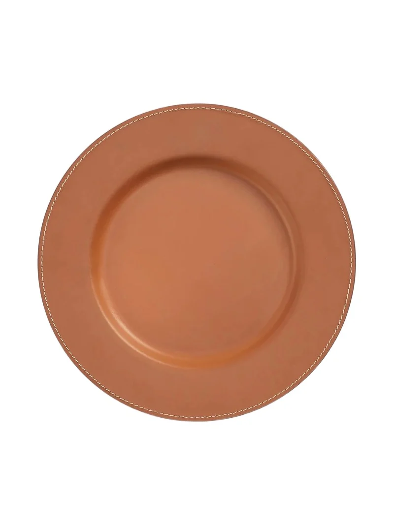 Ralph Lauren Wyatt Leather Charger