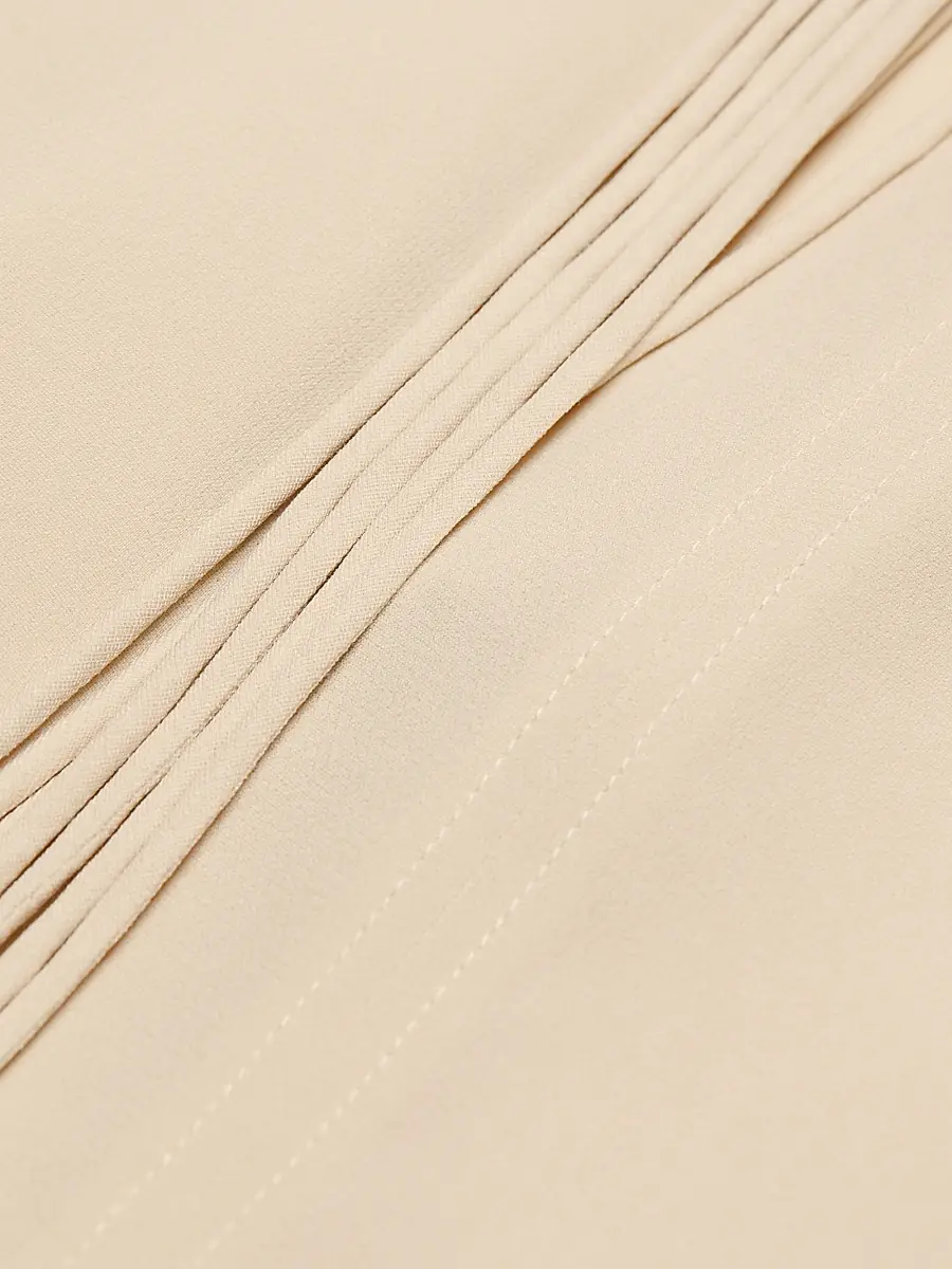 Proenza Schouler Women's Miller Matte Crepe Halterneck Top - Wheat | Thumbnail 7 Proenza Schouler Women's Miller Matte Crepe Halterneck Top - Wheat | Thumbnail 7