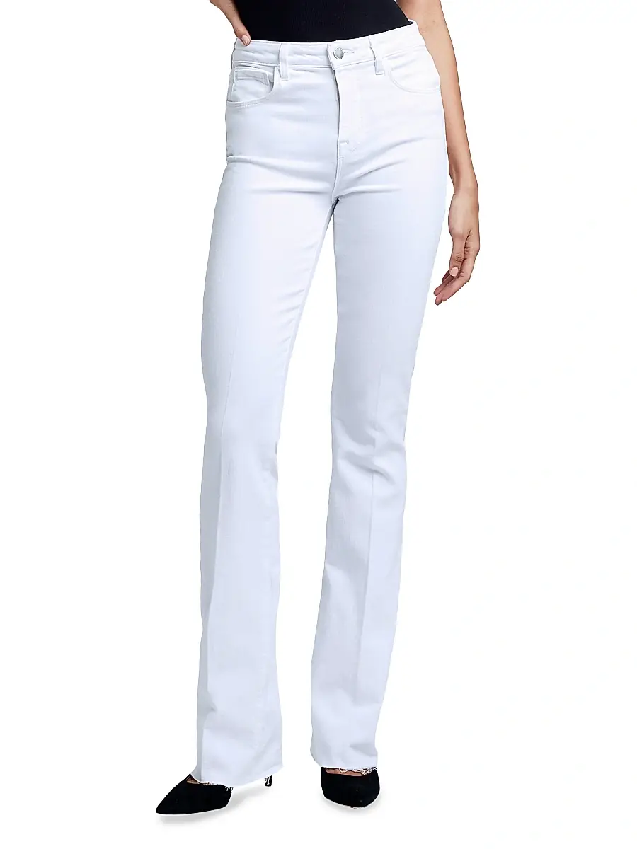 L'Agence Women's Ruth High-Waisted Straight Jeans | Thumbnail 3 L'Agence Women's Ruth High-Waisted Straight Jeans | Thumbnail 3