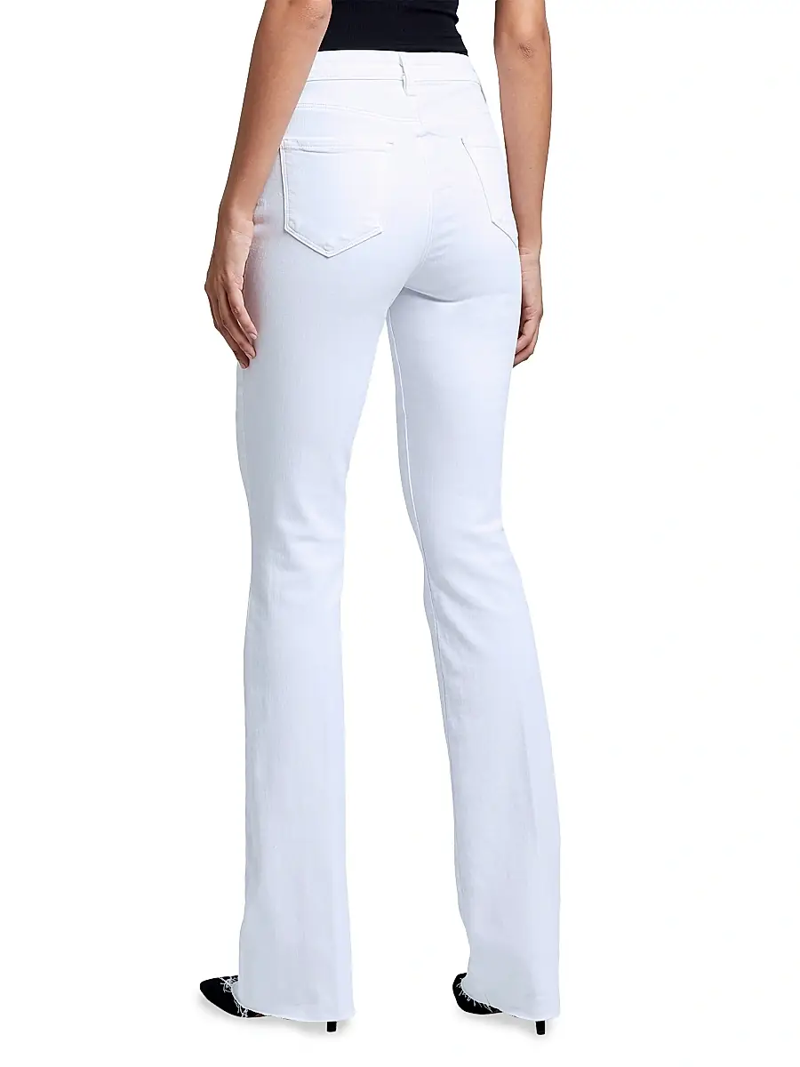 L'Agence Women's Ruth High-Waisted Straight Jeans | Thumbnail 5 L'Agence Women's Ruth High-Waisted Straight Jeans | Thumbnail 5