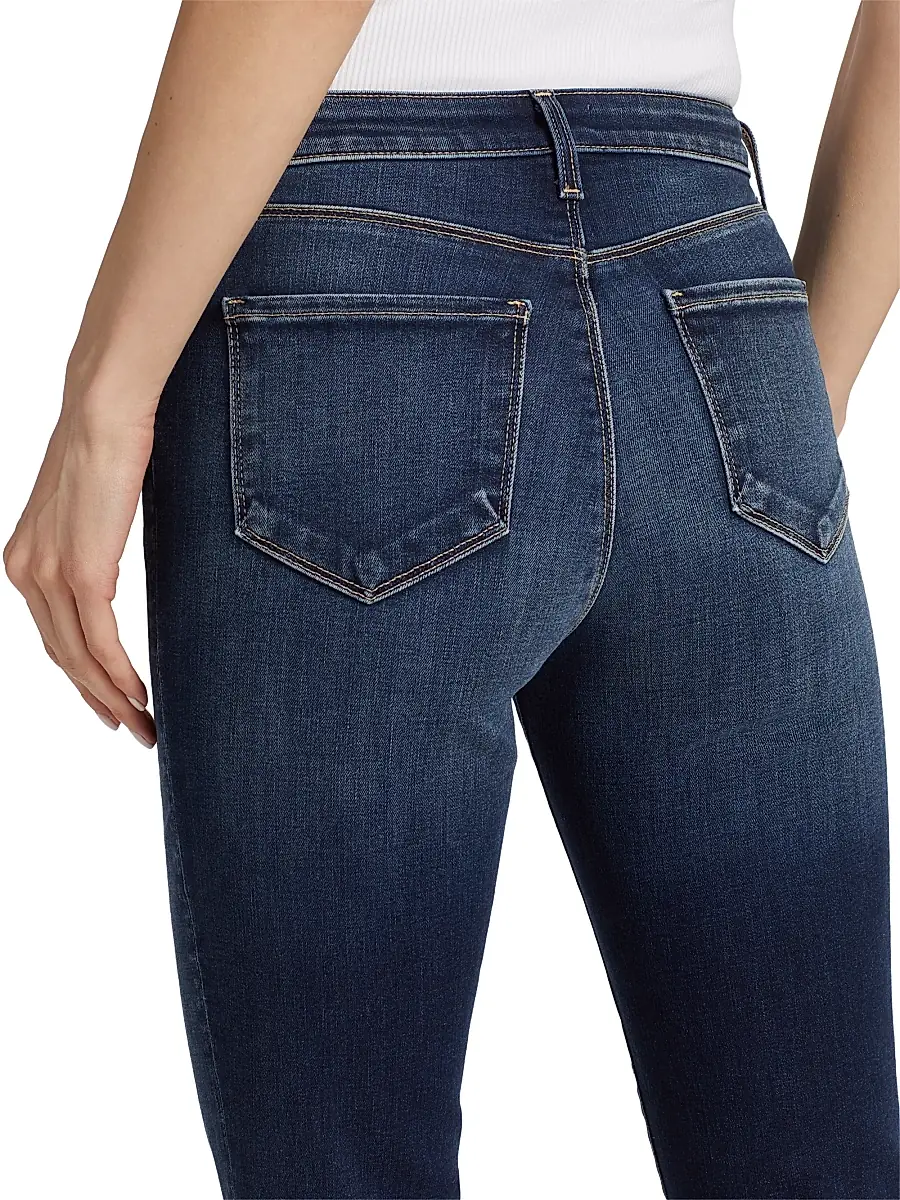 L'Agence Women's Kendra High-Rise Crop Flare Jeans | Thumbnail 6 L'Agence Women's Kendra High-Rise Crop Flare Jeans | Thumbnail 6