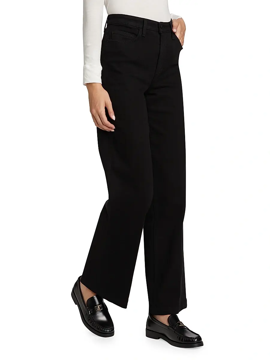 L'Agence Women's Scottie High-Rise Wide-Leg Jeans | Thumbnail 4 L'Agence Women's Scottie High-Rise Wide-Leg Jeans | Thumbnail 4